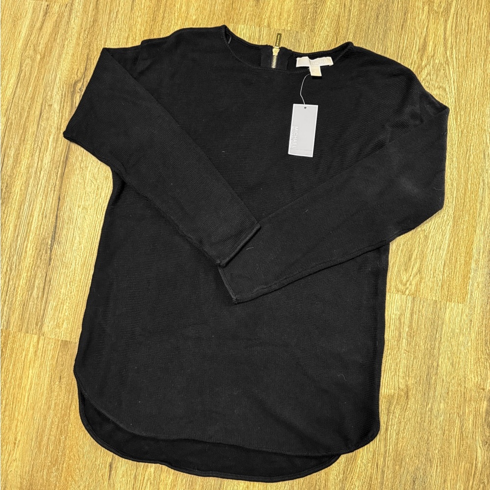 Michael Kors Basics - Black Sweater - Hip Length